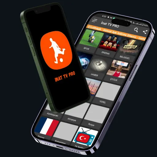 İnat TV Pro APK ana ekranı ve kanal listesi 2026
