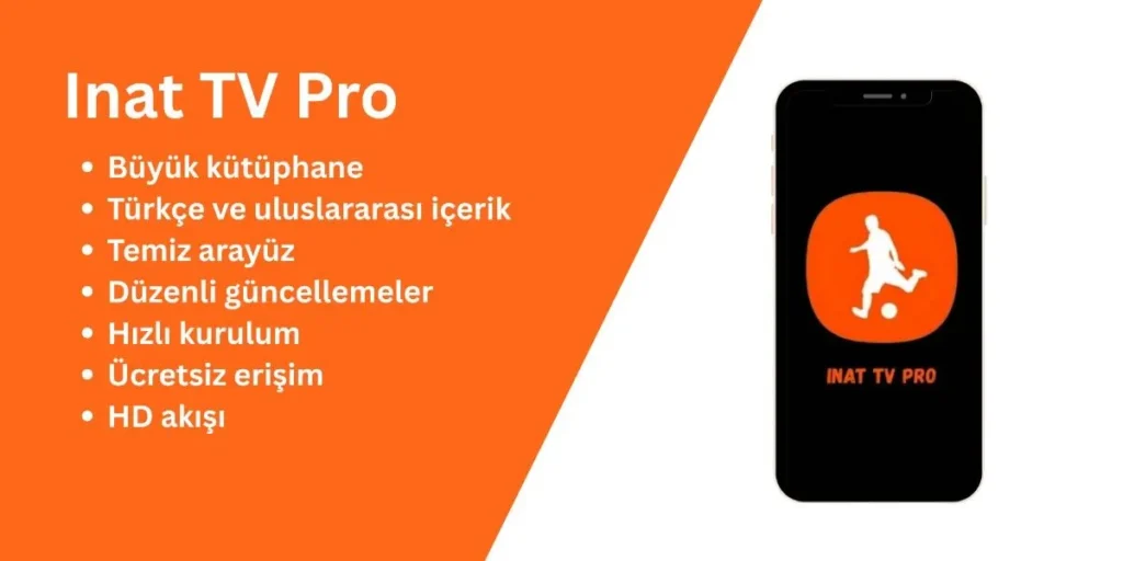 Inat TV Pro APK, En iyi akış uygulaması ve filmler.